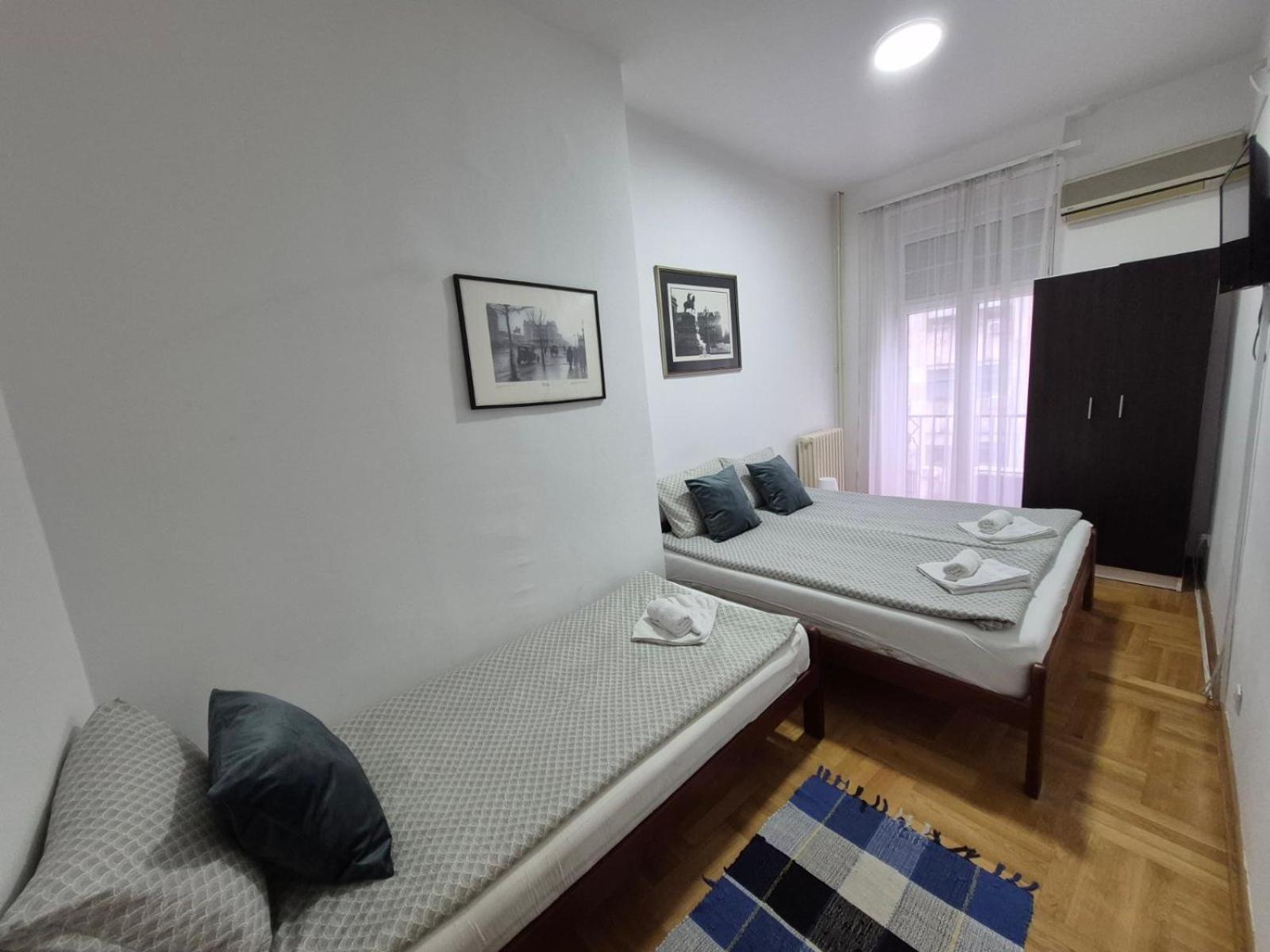 Authentic Belgrade Centre Apartments For Large Groups, Republic Square - Up To 47 People In 5 Apartments 객실 사진